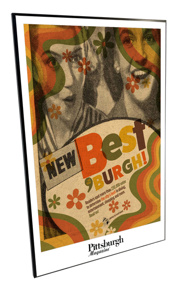 Pittsburgh Magazine - Best of the 'Burgh Articles - Modern Wooden Plaque