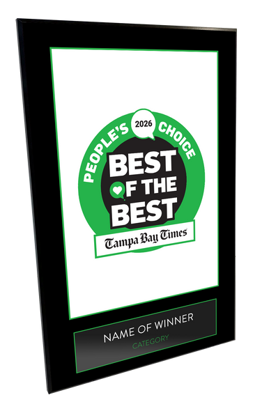 Best Of Tampa Bay Times - Modern Hardi-plaque