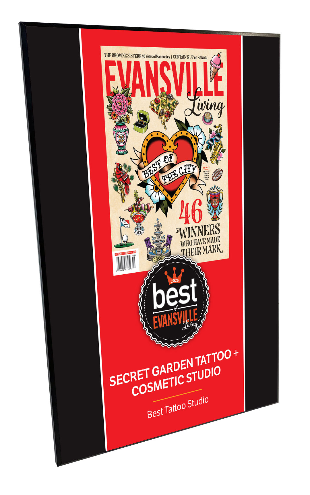 Evansville Living - Best of Evansville - Hardi-Plaque