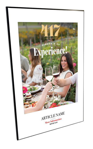 417 Magazine Cover Melamine Plaques