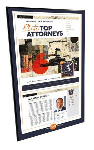 SRQ Elite Top Attorneys - Plaques