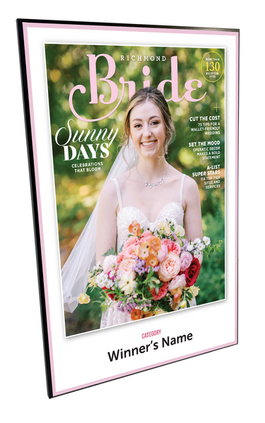 Richmond Bride “A-List” Cover Award Plaque