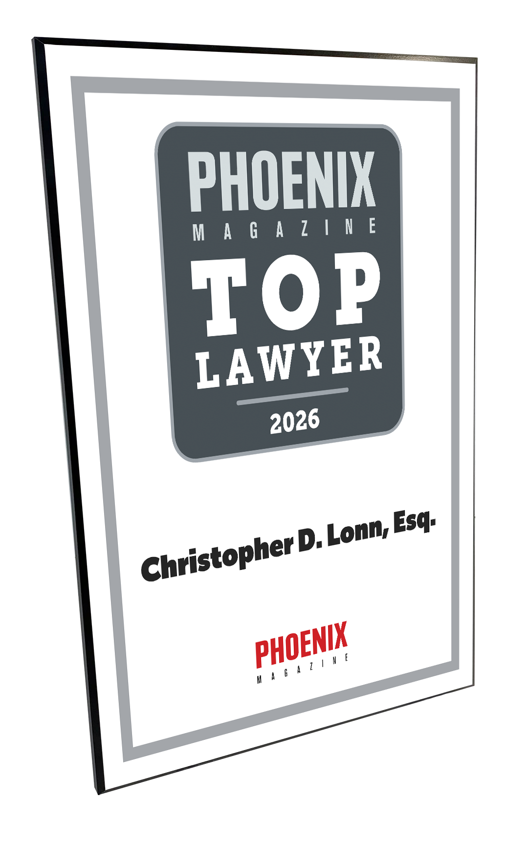 Phoenix Magazine - Plaques