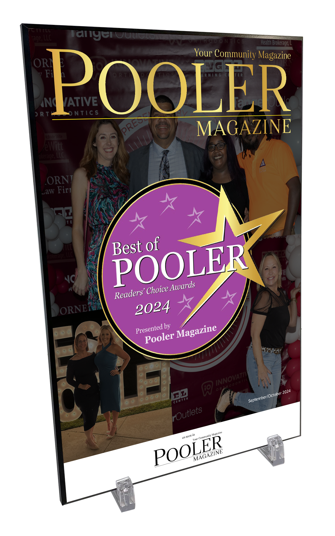 Pooler Magazine: Articles, Covers, & Advertisements - Hardiplaques