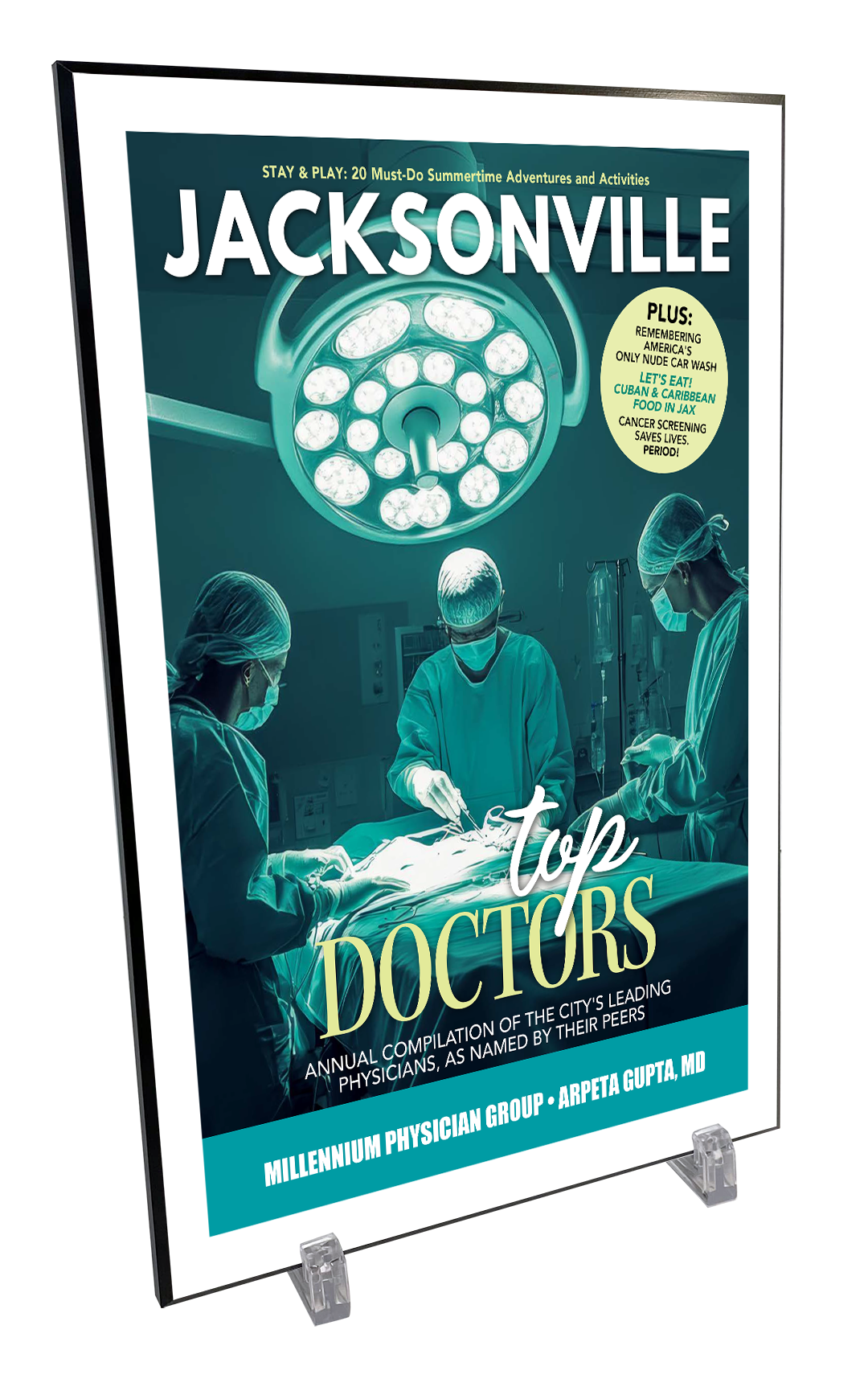 Jacksonville Magazine - Top Doctors - Plaques