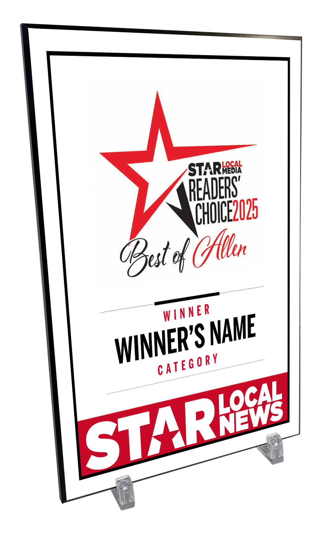 Star Local Media - Best of Allen- Plaques