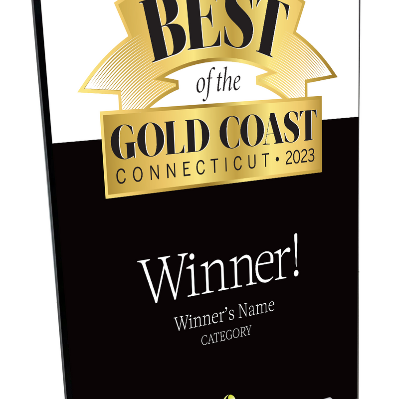 Moffly Media "Best of the Gold Coast" Award Plaque