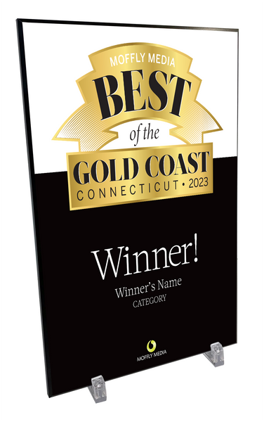 Moffly Media "Best of the Gold Coast" Award Plaque