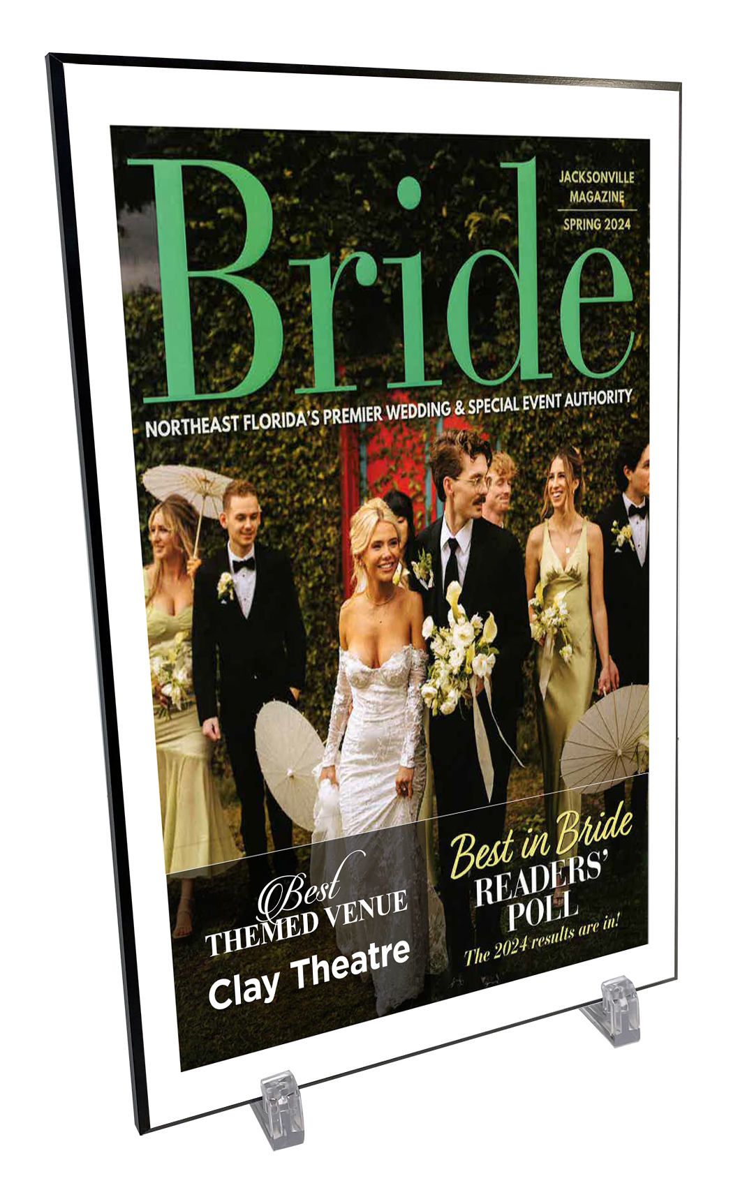 Jacksonville Magazine - Best in Bride - Plaques