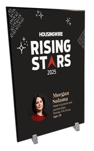 HousingWire Editorial Award Programs Plaque