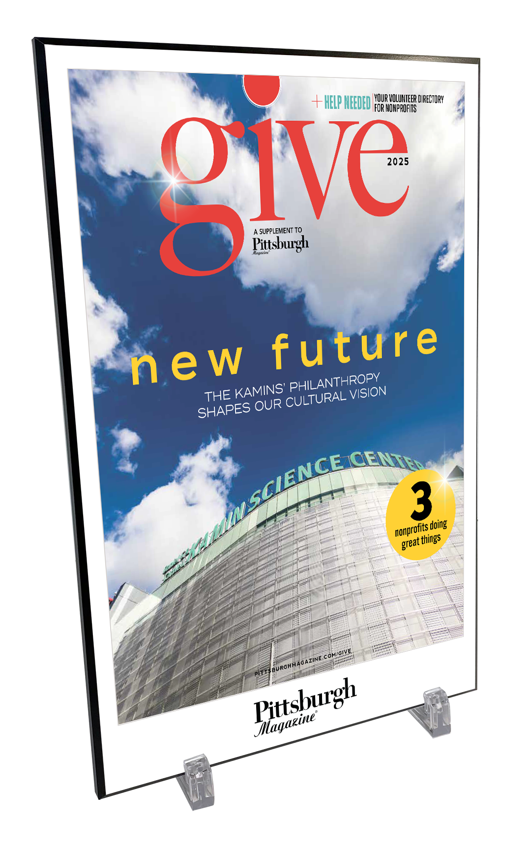 Pittsburgh Magazine - Special Publications - Modern Wooden Plaque