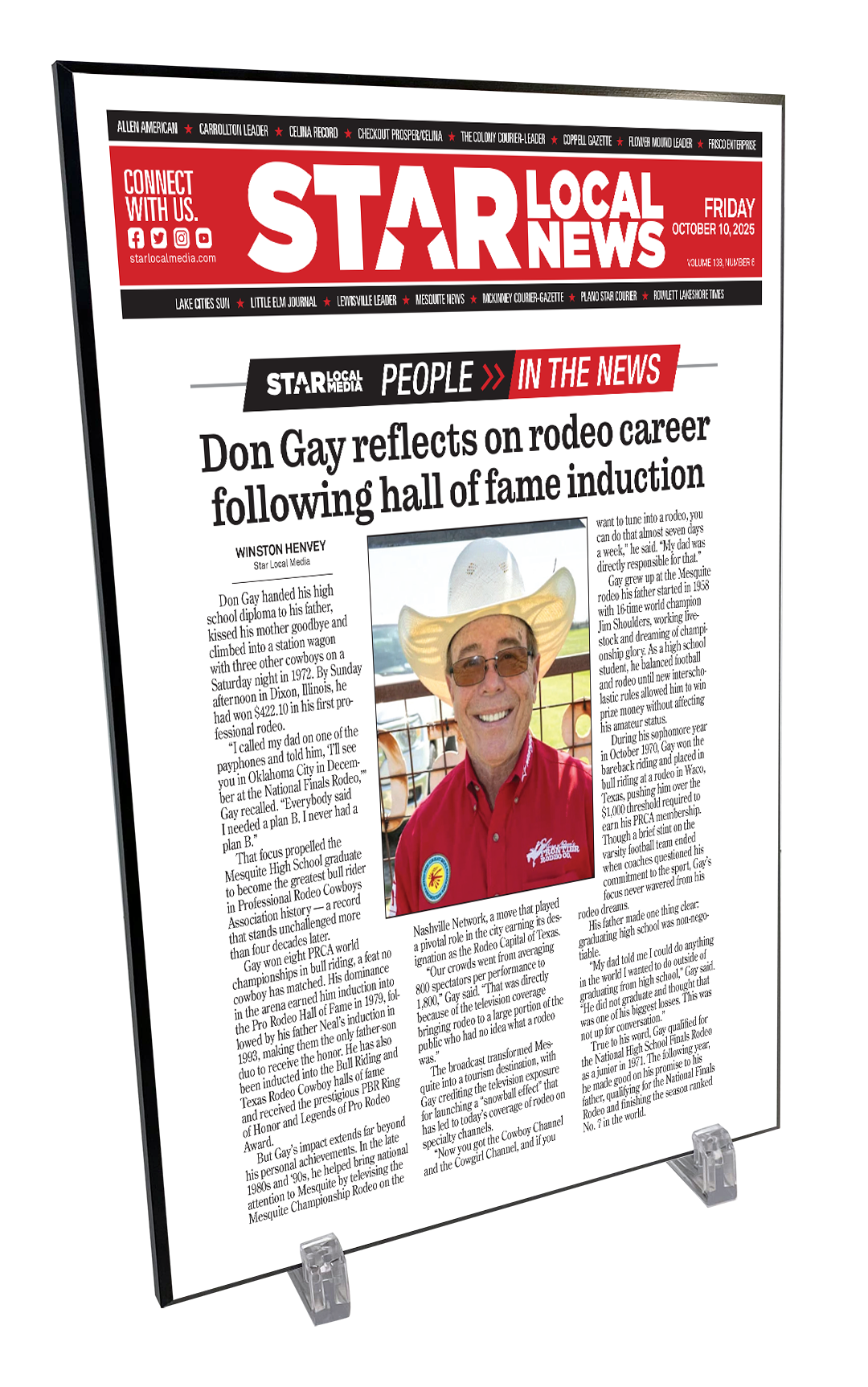 Star Local Media Article - Modern Hardi-plaque