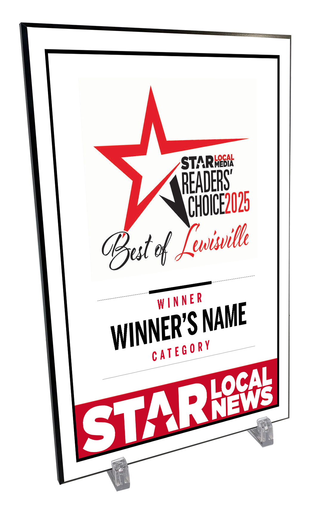 Star Local Media - Best of Lewisville - Plaques