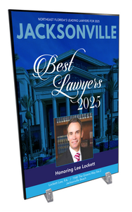Jacksonville Magazine - Best Lawyers - Plaques