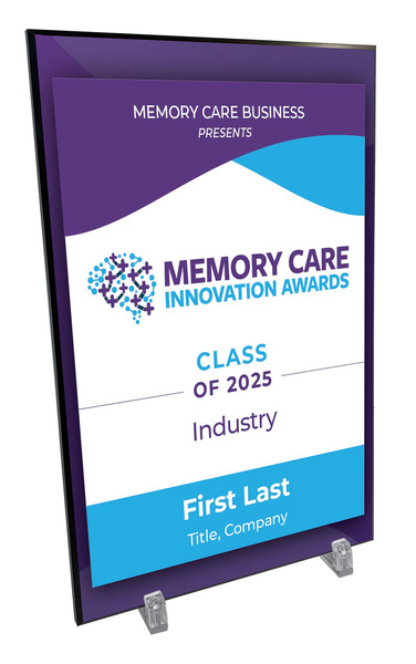 WTWH Healthcare Memory Care Innovation Awards - Modern Hardi-plaque