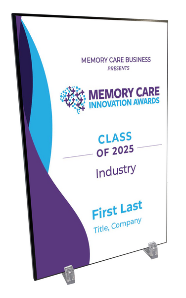 WTWH Healthcare Memory Care Innovation Awards - Modern Hardi-plaque