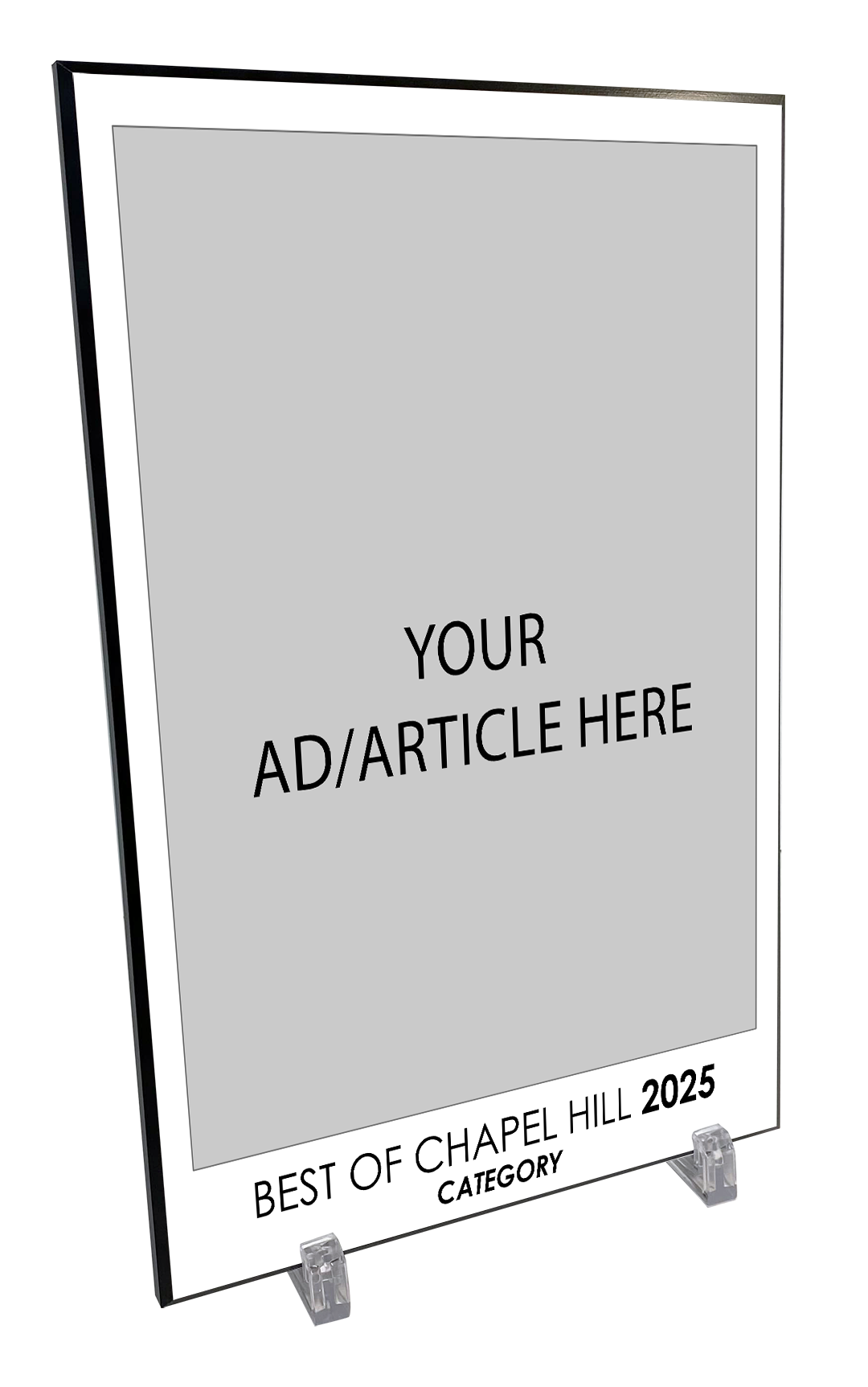 Triangle Media - Best of Chapel Hill Articles - Plaques