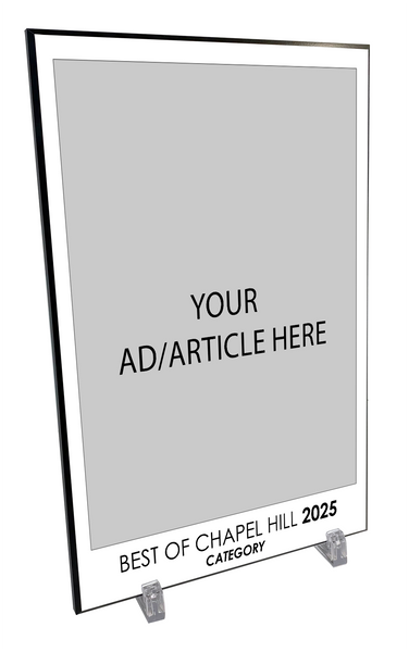Triangle Media - Best of Chapel Hill Articles - Plaques