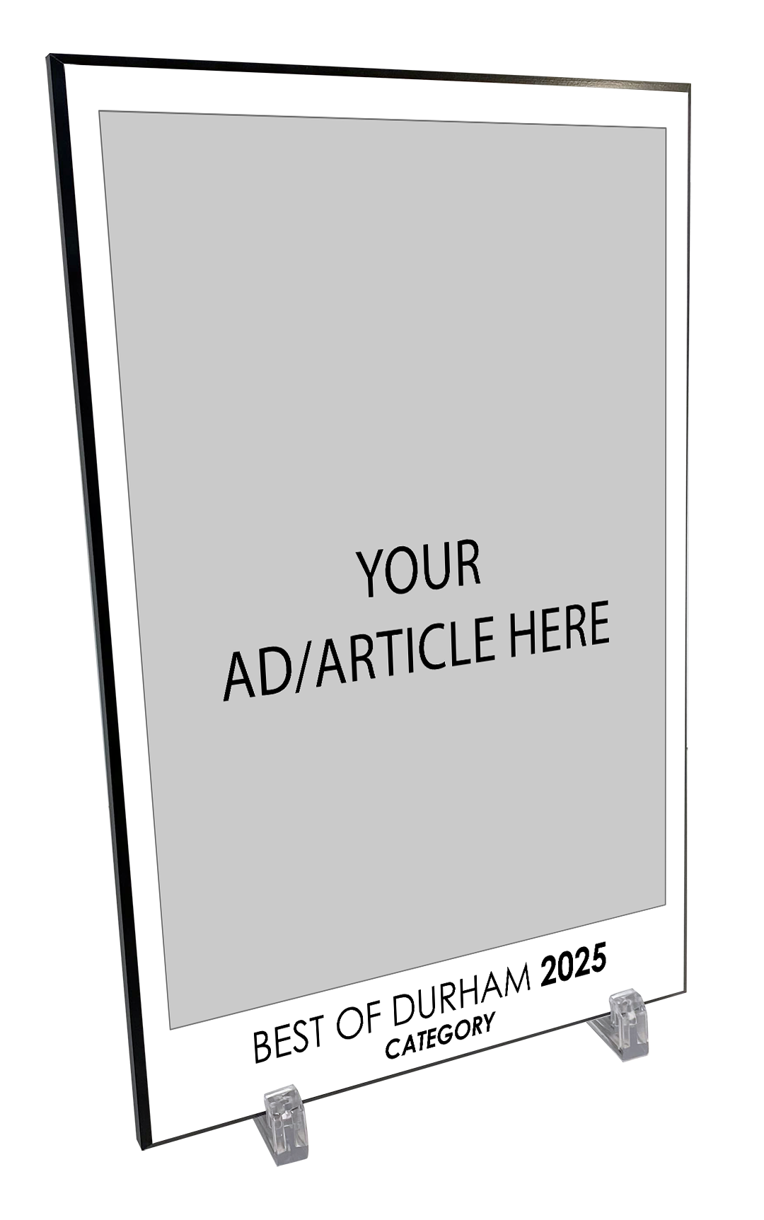 Triangle Media - Best of Durham Articles - Plaques