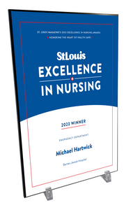 St. Louis Magazine Excellence in Nursing Hardiplaque