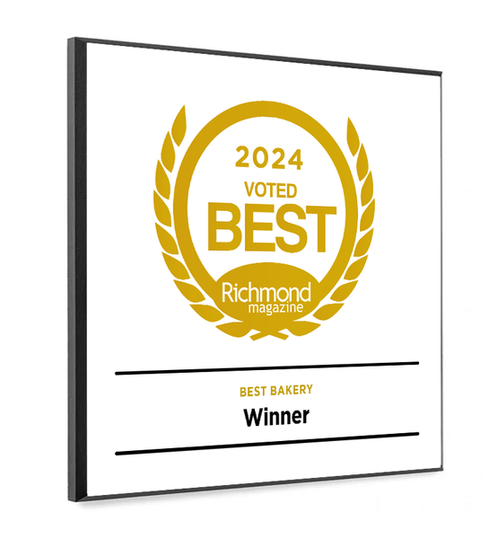 Richmond Magazine "Best & Worst" Logo Award Plaque