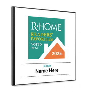 R-Home "Readers' Favorites" Logo Award Plaque