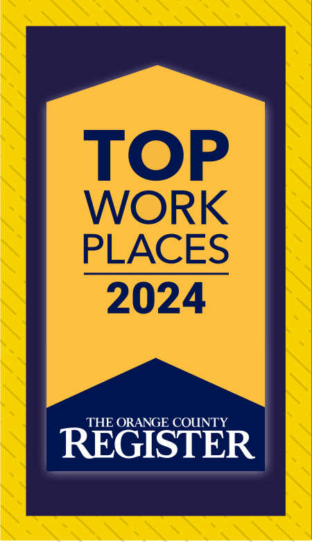 Top Work Places Orange County - Stickers