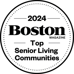 Boston Magazine Top Senior Living Communities Award Window Decals