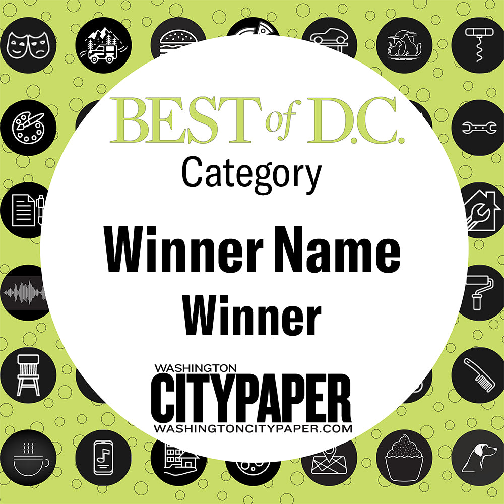 "Best of D.C." Award | Digital Badge