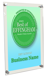 Best of Effingham - Acrylic Plaque