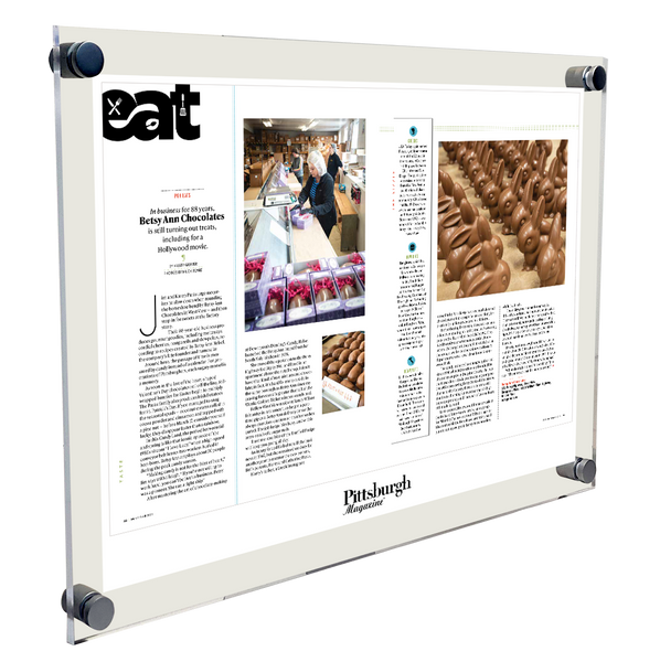Pittsburgh Magazine - Articles & Covers - Acrylic Standoff Plaque