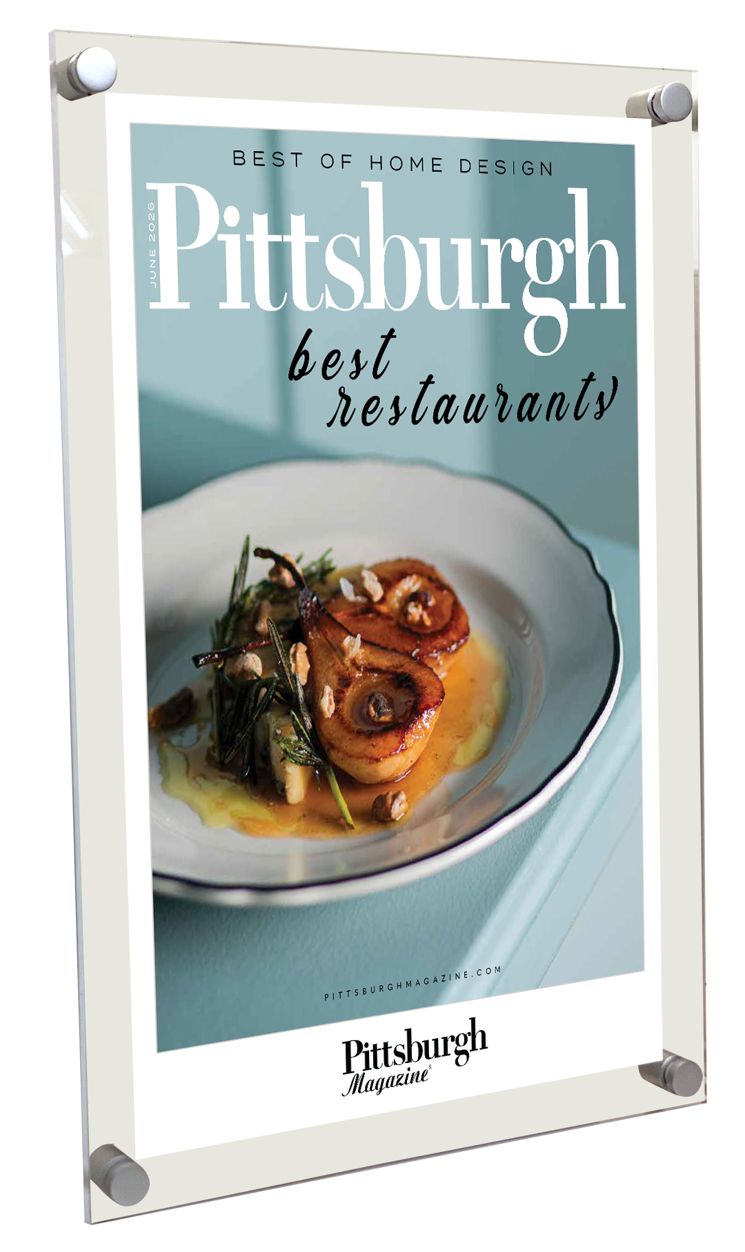 Pittsburgh Magazine - Articles & Covers - Acrylic Standoff Plaque