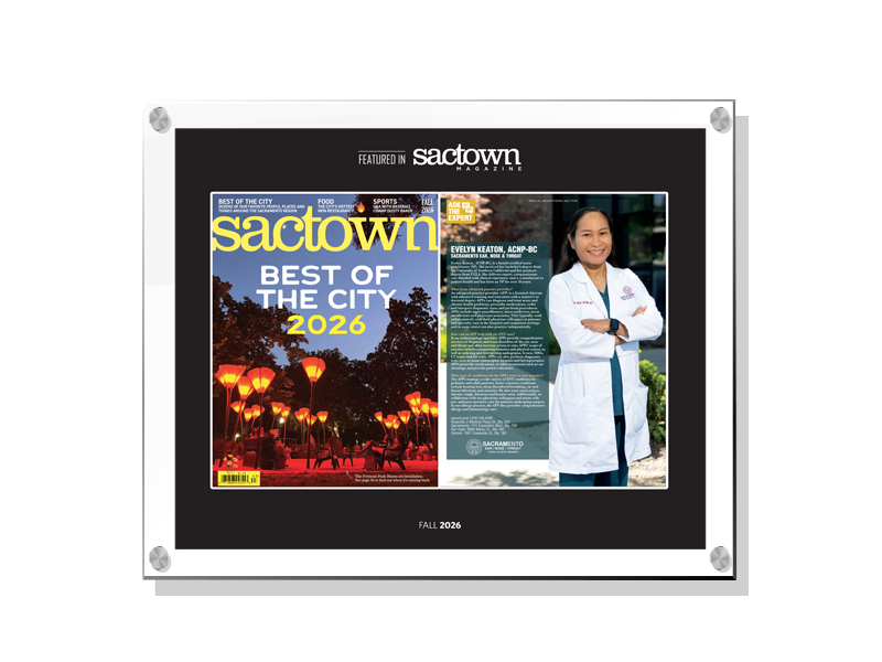 Sactown Magazine - Ask the Expert - Spread Acrylic Plaques