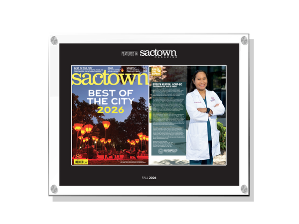 Sactown Magazine - Ask the Expert - Spread Acrylic Plaques