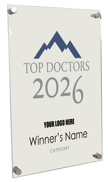 Colorado Springs Magazine - Top Doctors - Acrylic Plaques