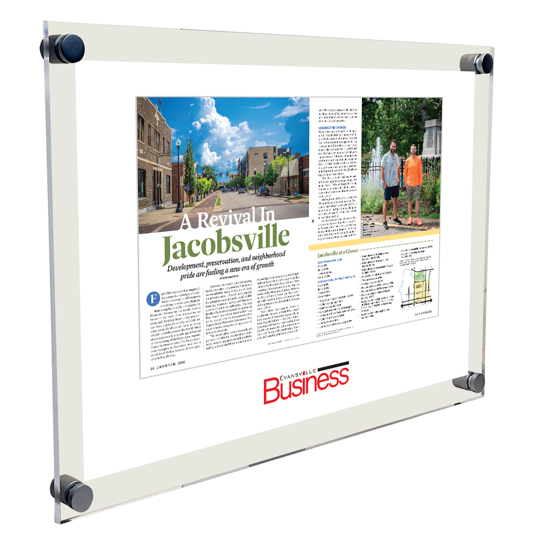 Evansville Business - Editorial Features - Acrylic Plaques