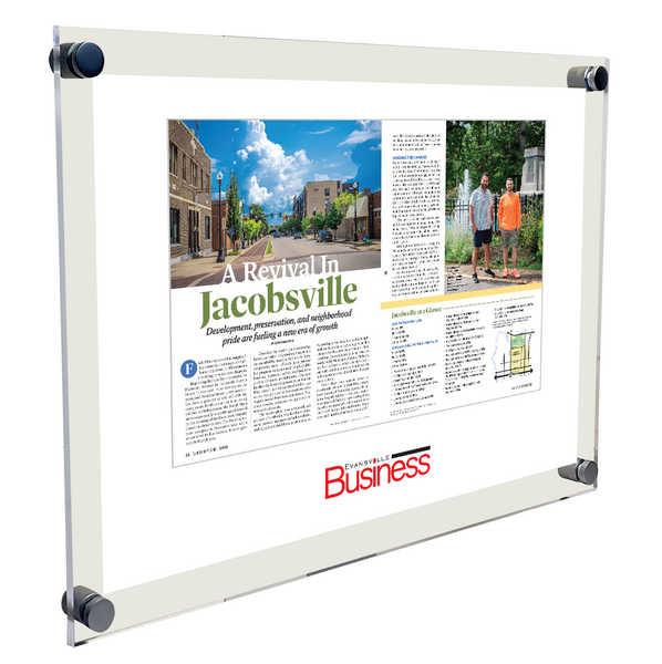 Evansville Business - Editorial Features - Acrylic Plaques