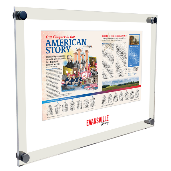 Evansville Living - Editorial Features  - Acrylic Plaques