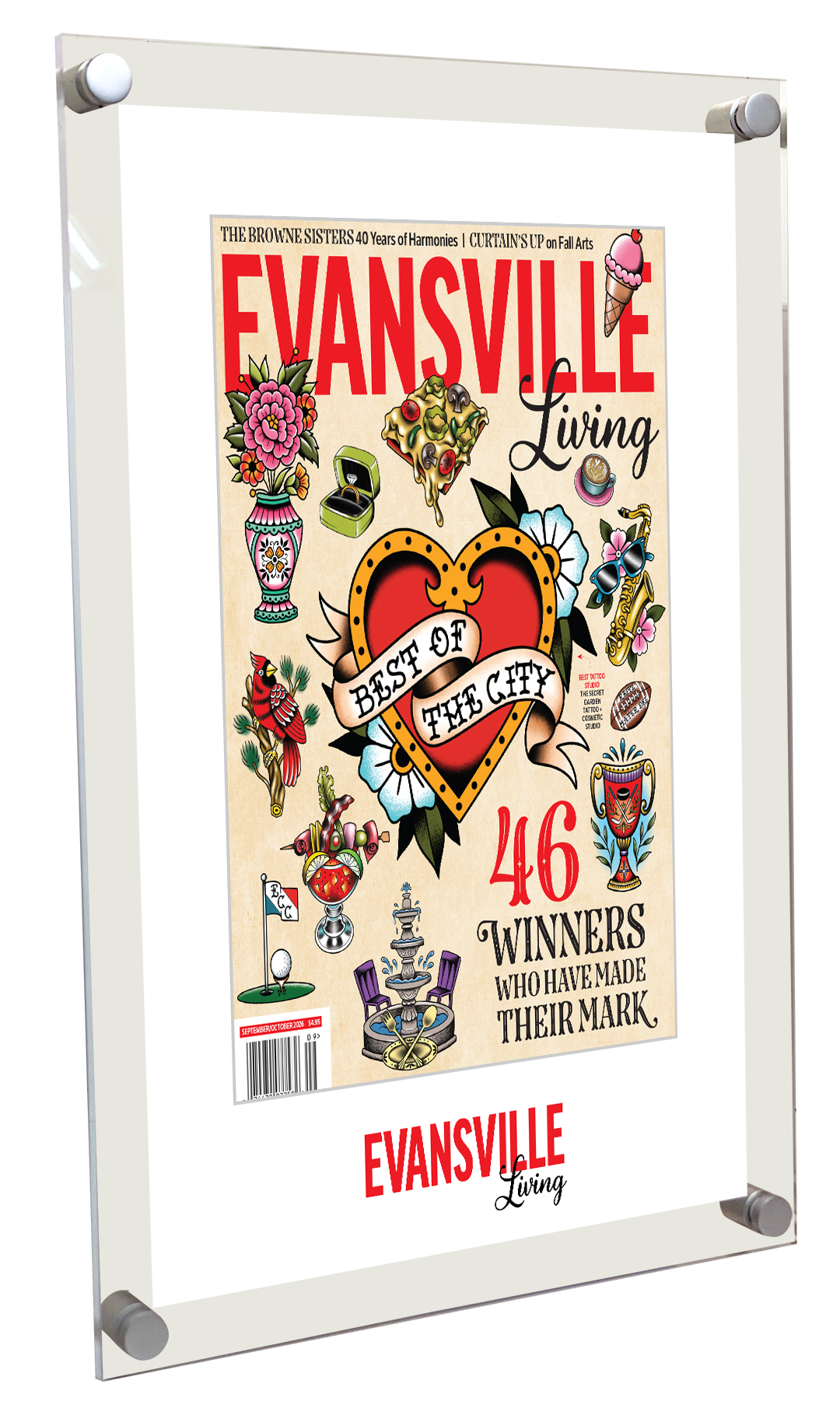 Evansville Living - Editorial Features  - Acrylic Plaques