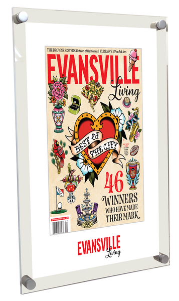 Evansville Living - Editorial Features  - Acrylic Plaques