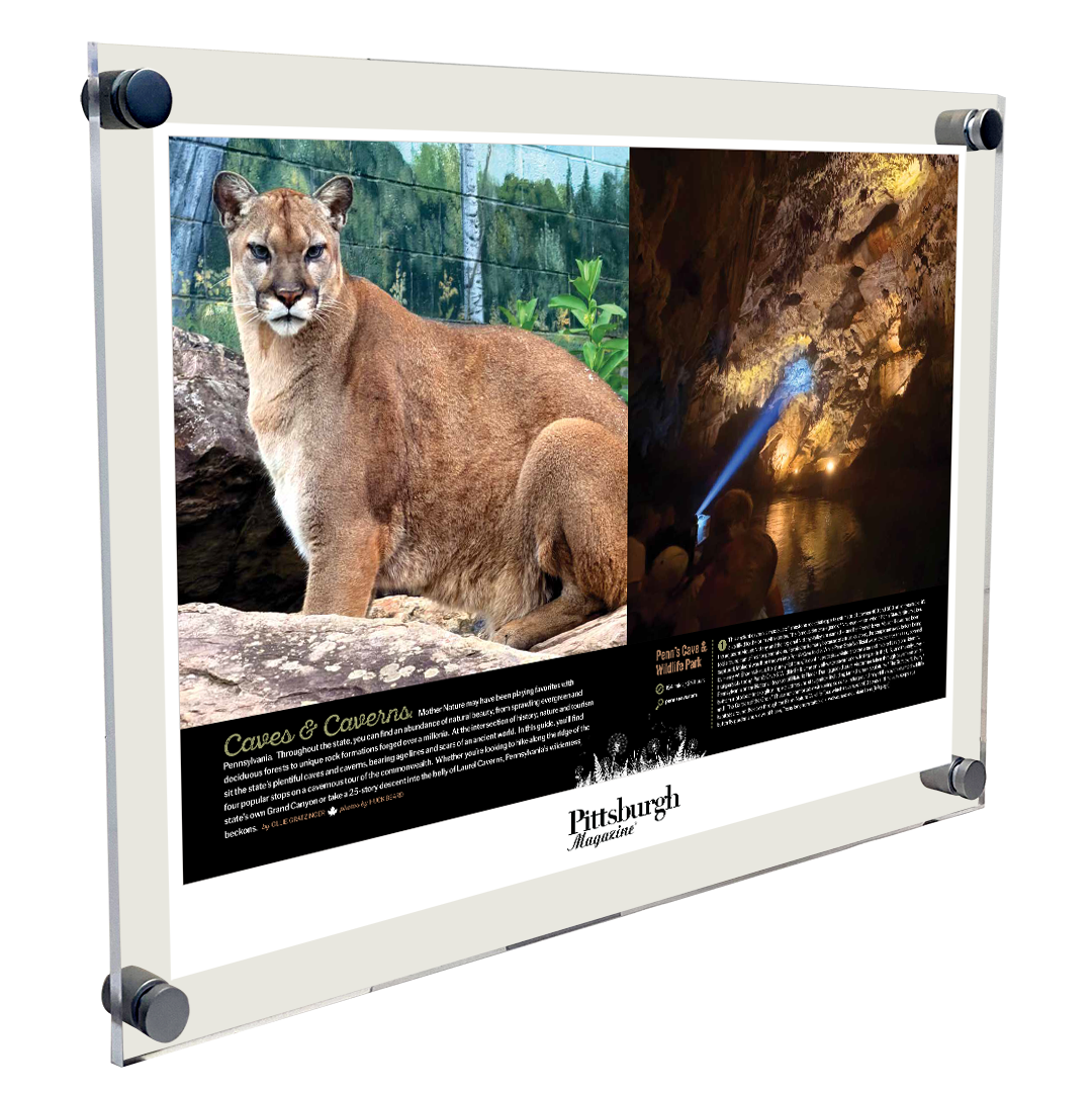 Pittsburgh Magazine - Special Publications - Acrylic Standoff Plaque