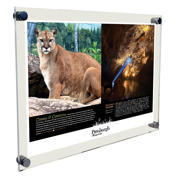 Pittsburgh Magazine - Special Publications - Acrylic Standoff Plaque