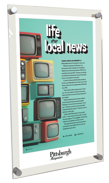 Pittsburgh Magazine - Articles & Covers - Acrylic Standoff Plaque