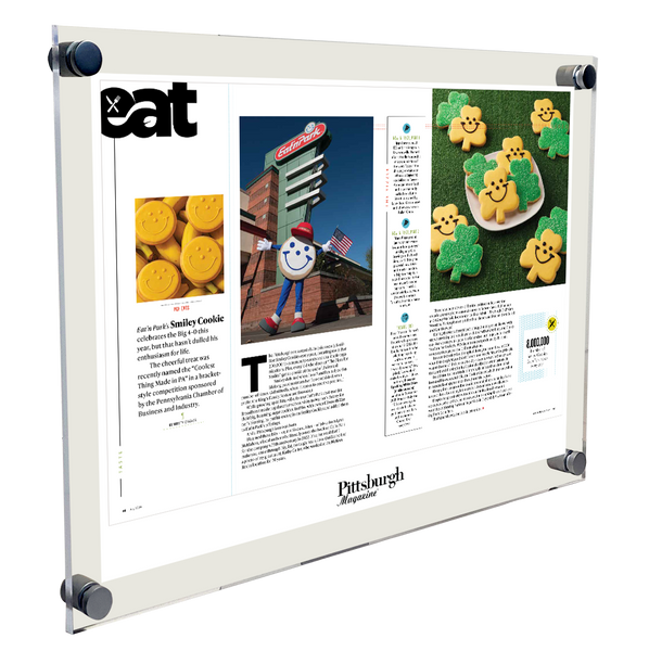 Pittsburgh Magazine - Articles & Covers - Acrylic Standoff Plaque