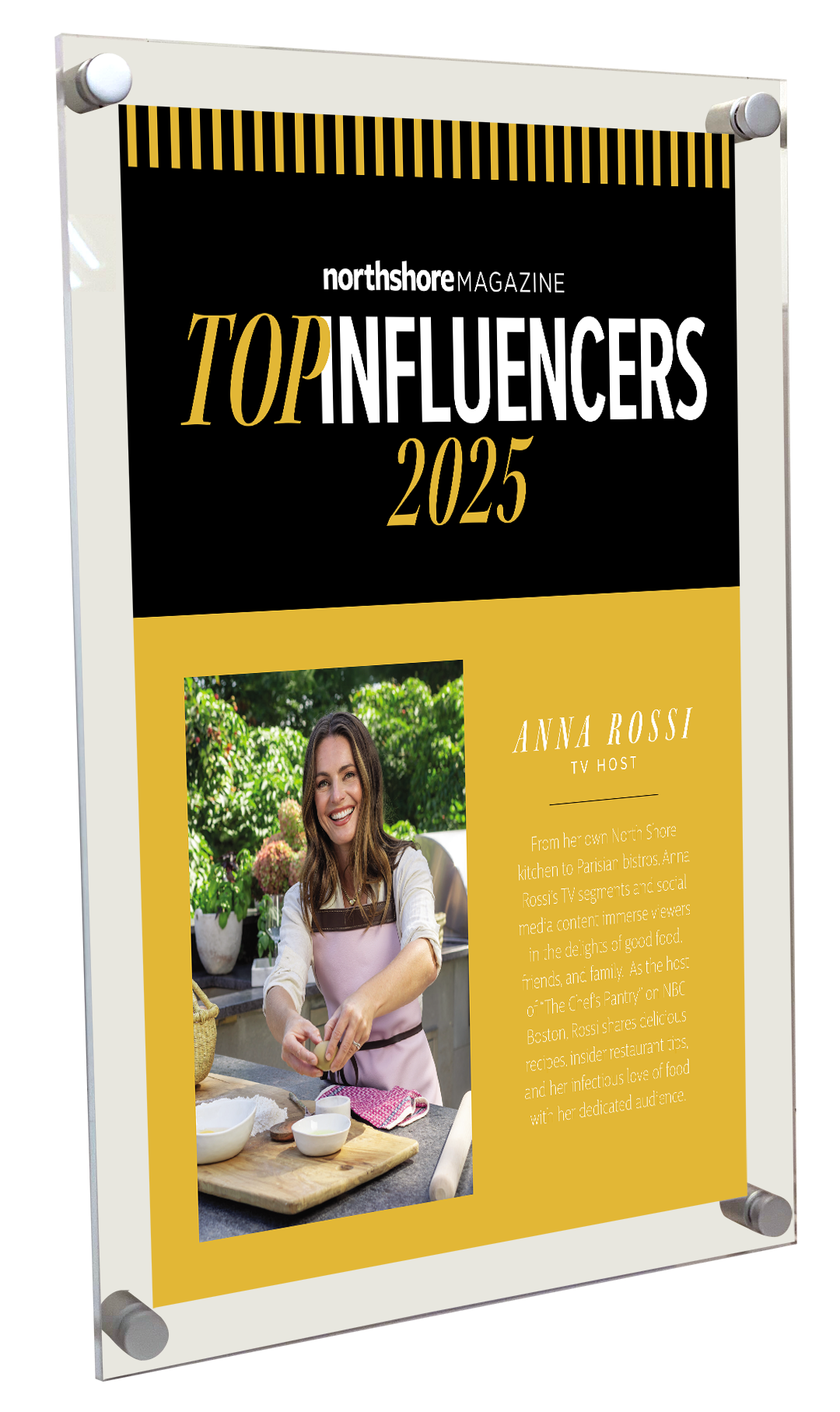 Northshore Magazine - Top Influencers - Acrylic Plaques