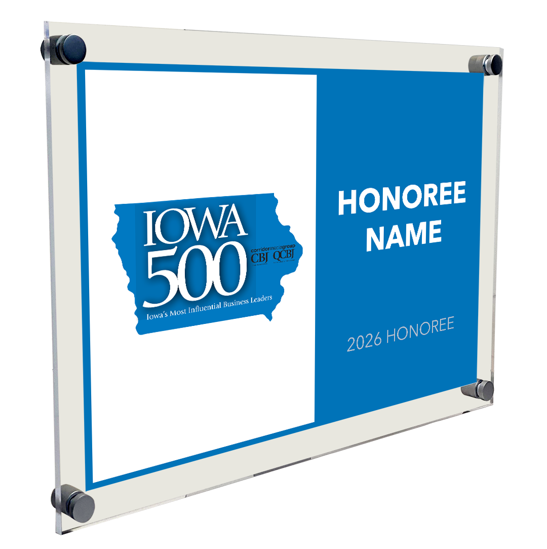 CBJ - Iowa 500 - Acrylic Plaques