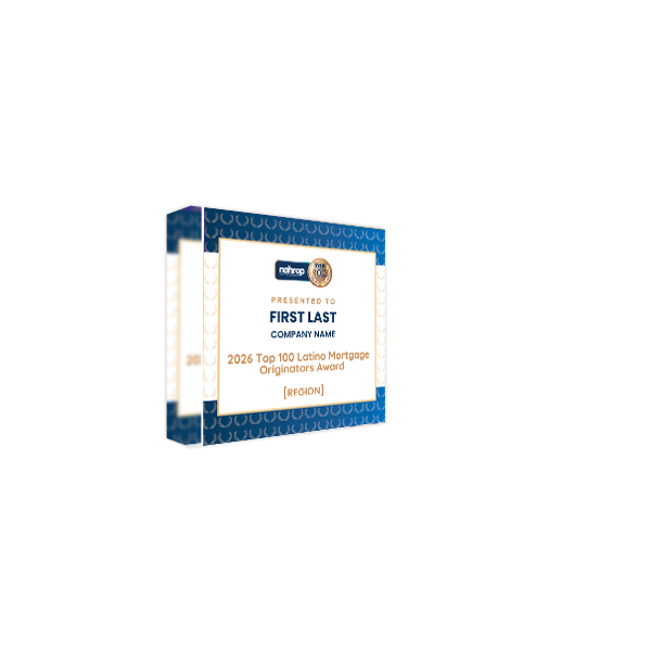Top Latino Mortgage Originators Acrylic Block