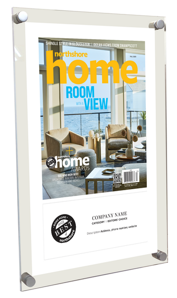 Northshore Home Magazine - As Seen In Best of Northshore Home - Acrylic Plaques