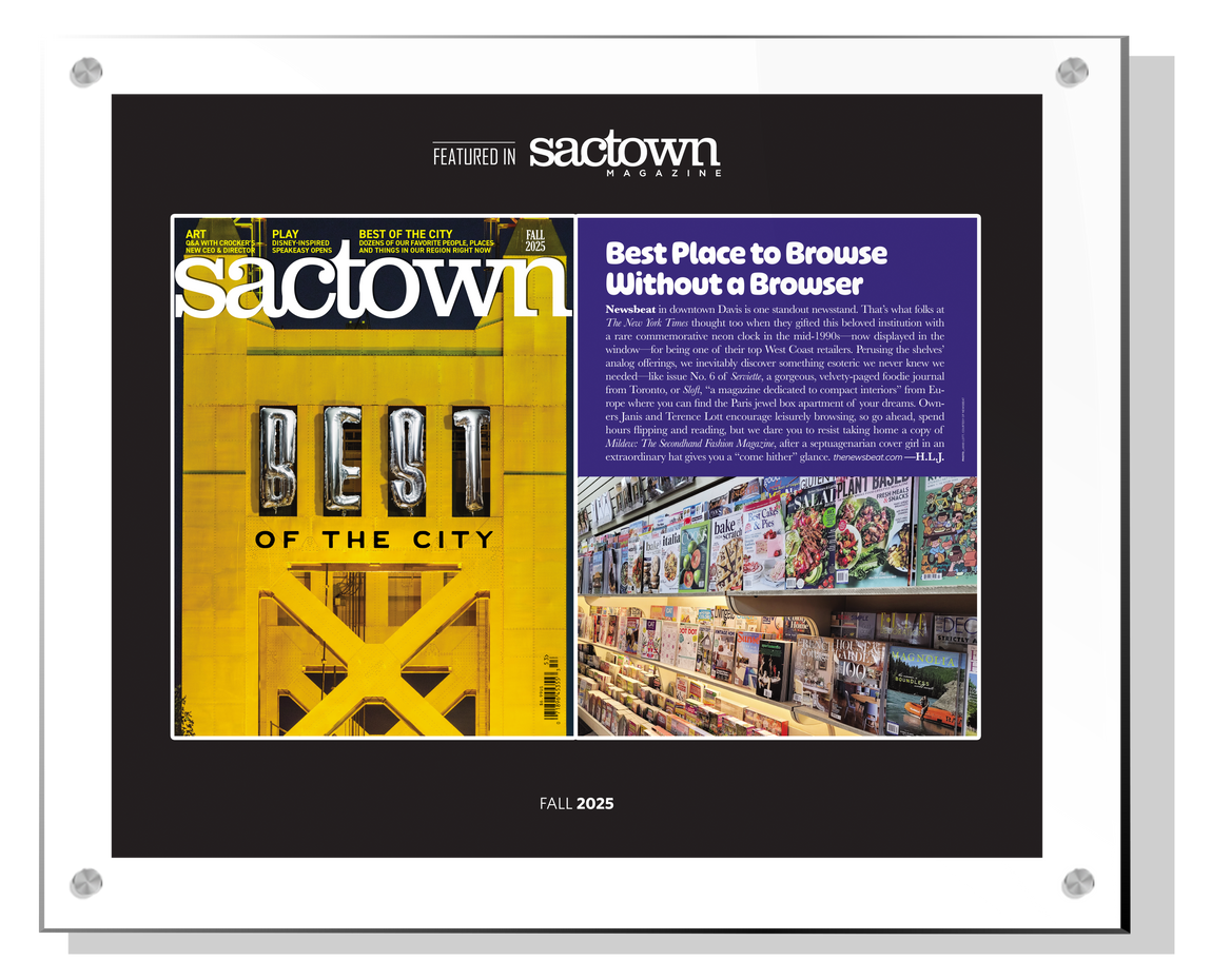 Sactown Magazine - Best of City - Spread Acrylic Plaques