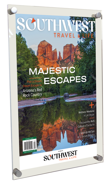 Southwest Travel & Life Magazine Article & Cover Acrylic Plaques